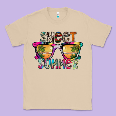 Sweet Summer Classic Tee Designed By Cowhidedigitalart