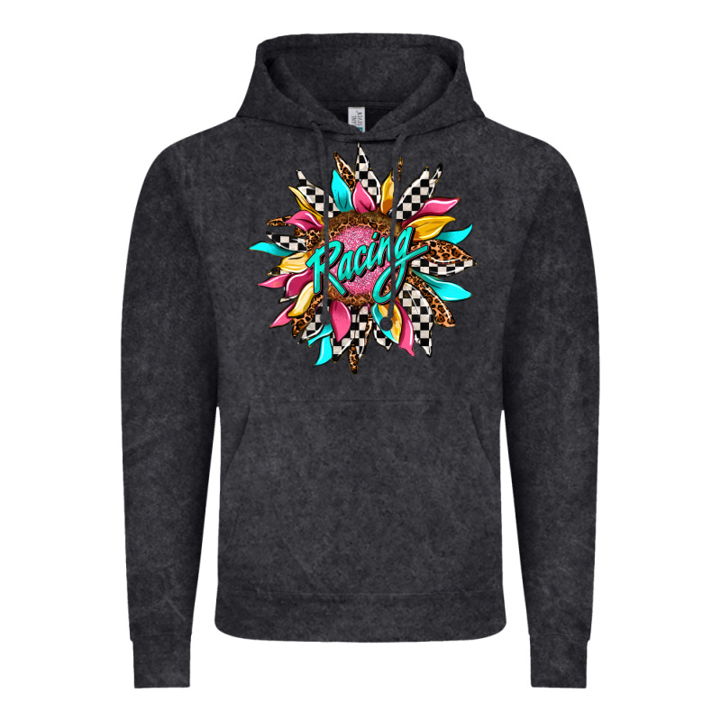 Racing Sunflower Front Vintage Hoodie by AdoDesignShop | Teevron