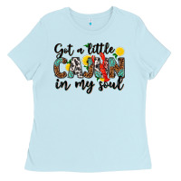 Baby Blue got a little cajun in my soul Ladies Tee - texasbilliewilder