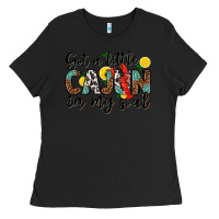 Black got a little cajun in my soul Ladies Tee - texasbilliewilder