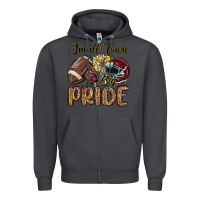 Smoke small town big pride maroon yellow Zipper Hoodie - MaliasSmallBusiness