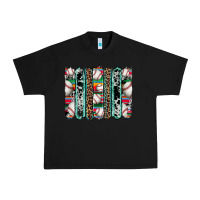 Black baseball serape cowhide turquoise leopard glitter  brushstrokes Urban Heavy Tee - Artiststas