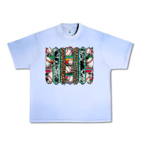 Grape Ice baseball serape cowhide turquoise leopard glitter  brushstrokes Urban Heavy Tee - Artiststas