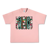 Salmon baseball serape cowhide turquoise leopard glitter  brushstrokes Urban Heavy Tee - Artiststas