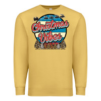 Antique Gold Christmas Vibes Premium Sweatshirt - Bettercallsaul