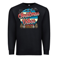 Black Christmas Vibes Premium Sweatshirt - Bettercallsaul