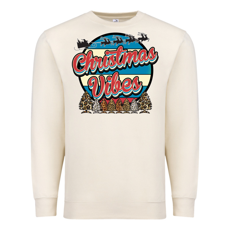Christmas Vibes Premium Sweatshirt by Bettercallsaul | Teevron