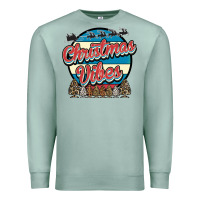Seafoam Christmas Vibes Premium Sweatshirt - Bettercallsaul