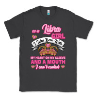 Smoke As A Libra Girl I Was Born With My Heart On My Sleeve And A Mouth Classic Tee - Jasminsmagicworld