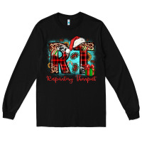 Black christmas rt respiratory therapist Long Sleeve Tee - JahusDesignShop