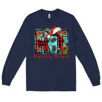 Navy christmas rt respiratory therapist Long Sleeve Tee - JahusDesignShop