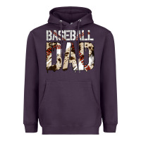 Plum Baseball American Dad Heavyweight Hoodie - Bettercallsaul