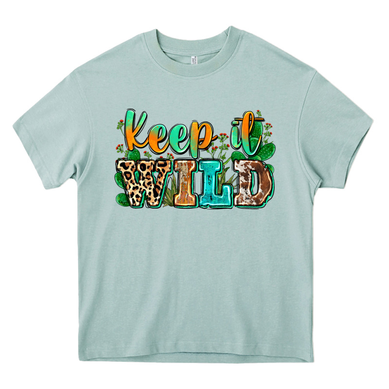 Keep It Wild Heavy Core Tee by Zillion Design Studio | Teevron