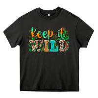 Asphalt keep it wild Heavy Core Tee - Zillion Design Studio