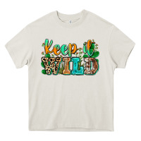 Cream keep it wild Heavy Core Tee - Zillion Design Studio