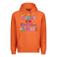 Carrot mommy of the birthday princess Premium Hoodie - NancyCooperArtShop