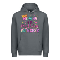 Rock mommy of the birthday princess Premium Hoodie - NancyCooperArtShop