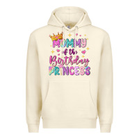 Sandshell mommy of the birthday princess Premium Hoodie - NancyCooperArtShop