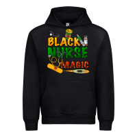Black Black Nurse magic Urban Hoodie - HowdyJamesFarm