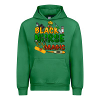 Emerald Black Nurse magic Urban Hoodie - HowdyJamesFarm