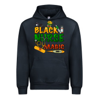 Navy Black Nurse magic Urban Hoodie - HowdyJamesFarm