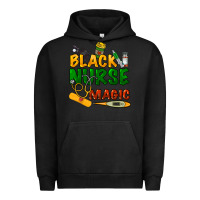 Pigment Black Black Nurse magic Urban Hoodie - HowdyJamesFarm