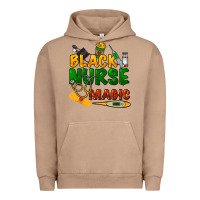 Pigment Burro Black Nurse magic Urban Hoodie - HowdyJamesFarm