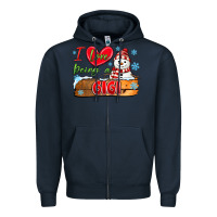 Navy i love being a gigi Zipper Hoodie - MaliasSmallBusiness