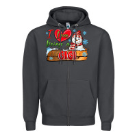 Smoke i love being a gigi Zipper Hoodie - MaliasSmallBusiness