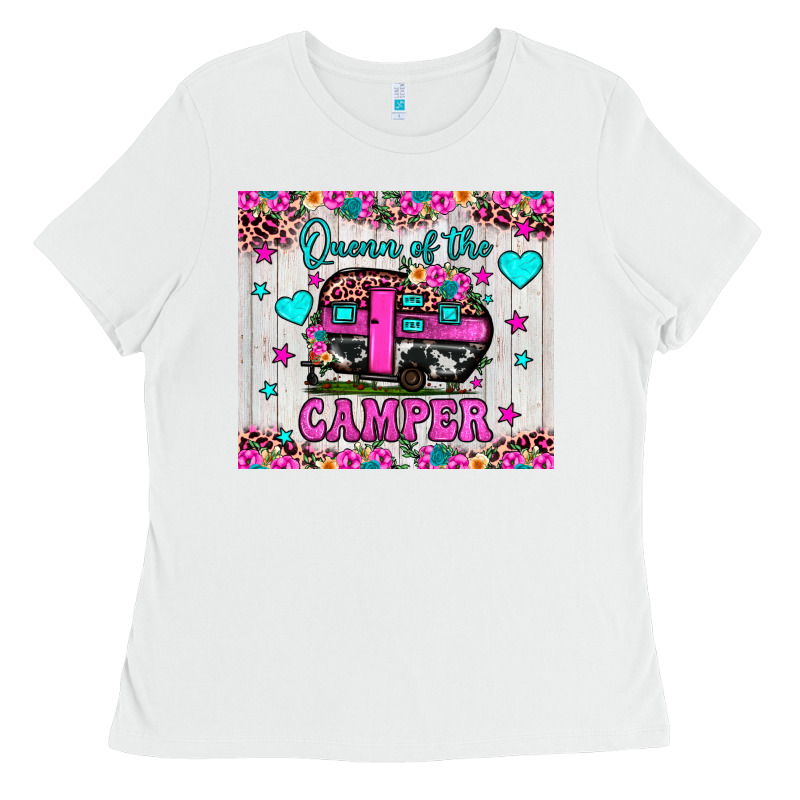 Queen Of The Camper Ladies Tee by JahusDesignShop | Teevron