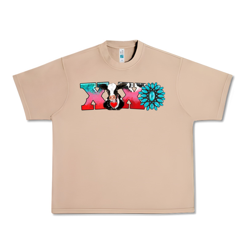 Xoxo With Cow Urban Heavy Tee by AdoDesignShop | Teevron