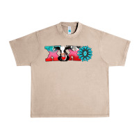 French Oak xoxo with cow Urban Heavy Tee - AdoDesignShop