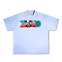 Grape Ice xoxo with cow Urban Heavy Tee - AdoDesignShop