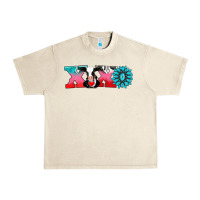 Sandshell xoxo with cow Urban Heavy Tee - AdoDesignShop