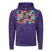 Cloud Purple race day background Vintage Hoodie - AdoDesignShop