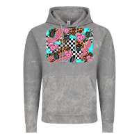 Cloud Rock race day background Vintage Hoodie - AdoDesignShop