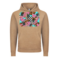 Vintage Coffee race day background Vintage Hoodie - AdoDesignShop