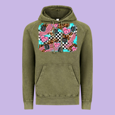 Race Day Background Vintage Hoodie Designed By Adodesignshop