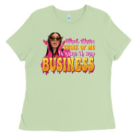 Matcha afro black boss lady Ladies Tee - texasbilliewilder