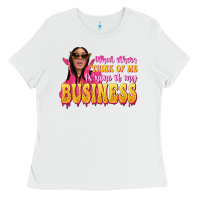 White afro black boss lady Ladies Tee - texasbilliewilder