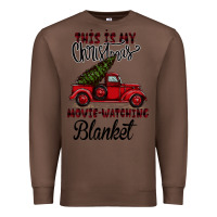 Chestnut Christmas Movie Watching Blanket Premium Sweatshirt - Bettercallsaul