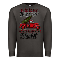 Smoke Christmas Movie Watching Blanket Premium Sweatshirt - Bettercallsaul