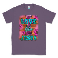Lavender love like jesus Classic Tee - BarkalooDesign