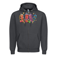Smoke mexican christmas Zipper Hoodie - MaliasSmallBusiness