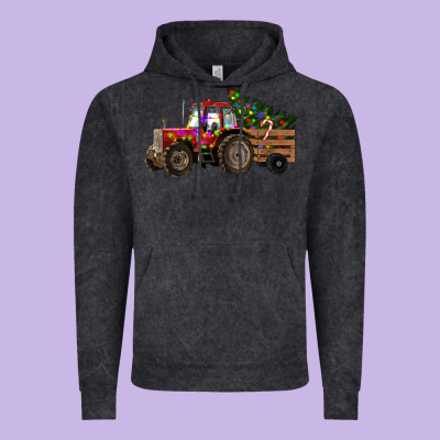 Christmas Farm Vintage Hoodie Designed By Ranaportraitstore