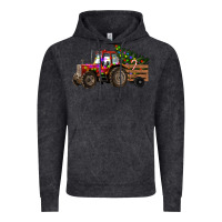 Vintage Black christmas farm Vintage Hoodie - RanaPortraitStore