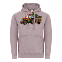 Vintage Zinc christmas farm Vintage Hoodie - RanaPortraitStore