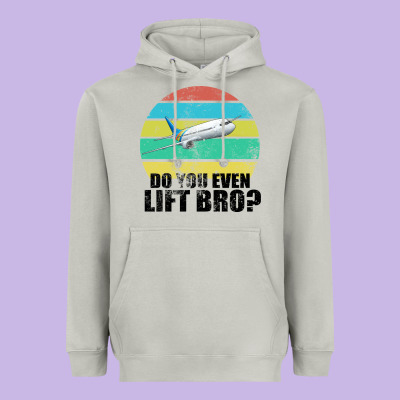 Do You Even Lift Bro Heavyweight Hoodie Designed By Bettercallsaul