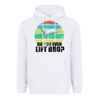 White Do You Even Lift Bro Heavyweight Hoodie - Bettercallsaul