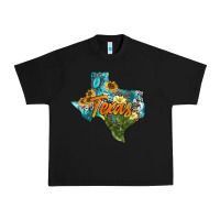 Black western texas map Urban Heavy Tee - AdoDesignShop